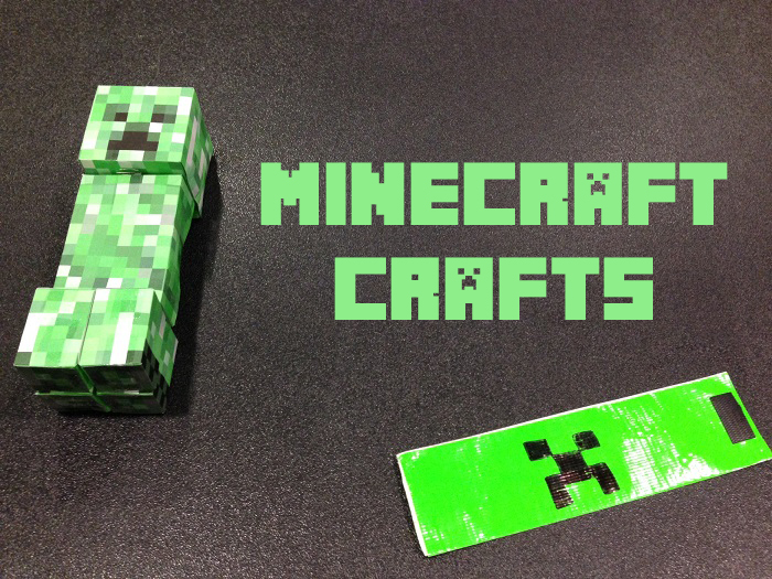 How to Fold Origami Minecraft Creepers (Easy and less than 5 minute craft)